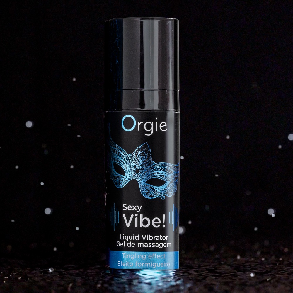 Orgie SEXY VIBE! LIQUID VIBRATOR 【振動感レベル：7 】（オルギー リキッドバイブレーター）　ローション　潤滑ゼリー　媚薬　妊活