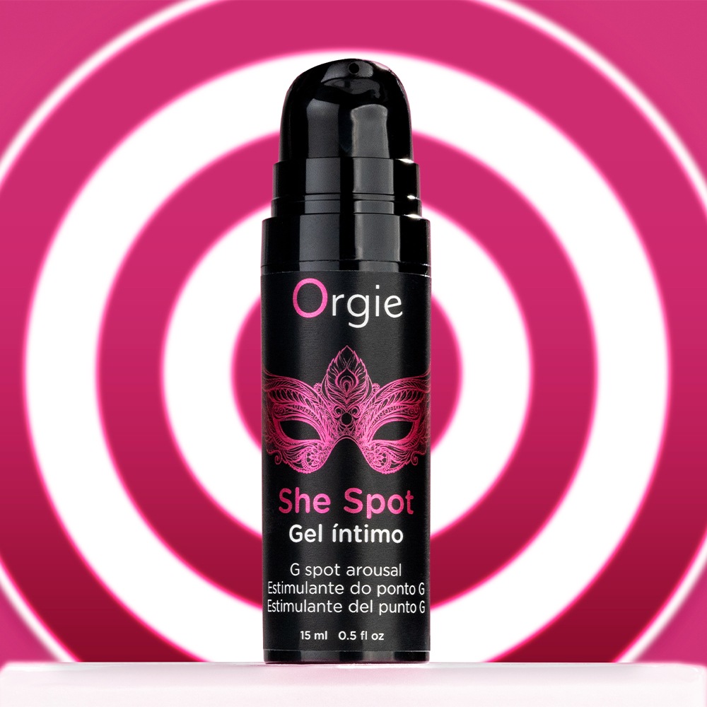 Orgie SHE SPOT INTIMATE GEL 【振動感レベル：6】　G-スポット用　（オルギー インティメイトゲル）　ローション　潤滑ゼリー　媚薬　妊活