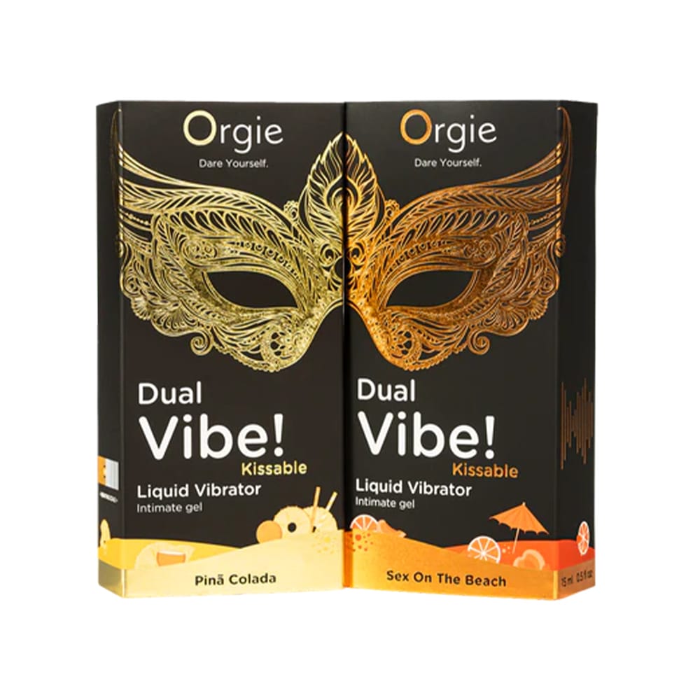 Orgie DUAL VIBE! SEX ON THE BEACH　【振動感レベル：3】 (オルギーデュアルバイブ)　ローション　潤滑ゼリー　媚薬　妊活