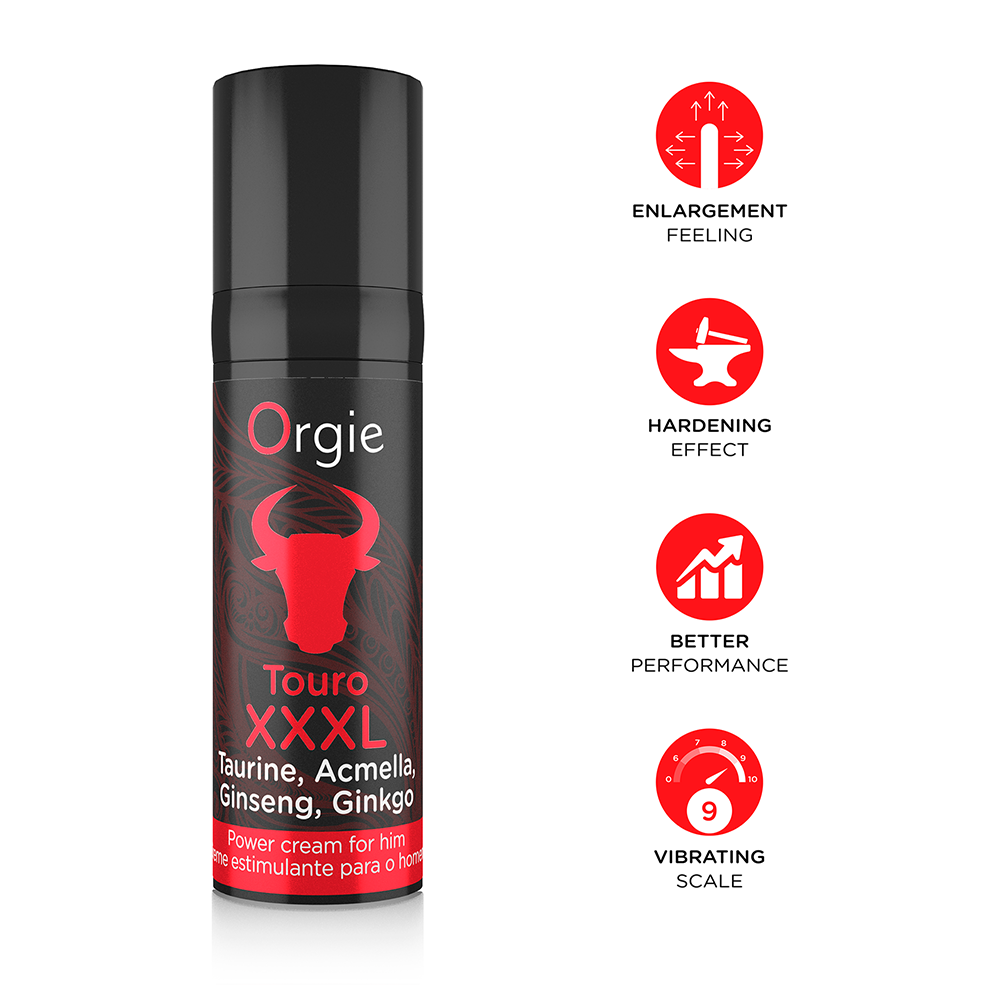 Orgie TOURO XXXL POWER CREAM FOR HIM（オルギー パワークリーム）　増大クリーム　自信　活力