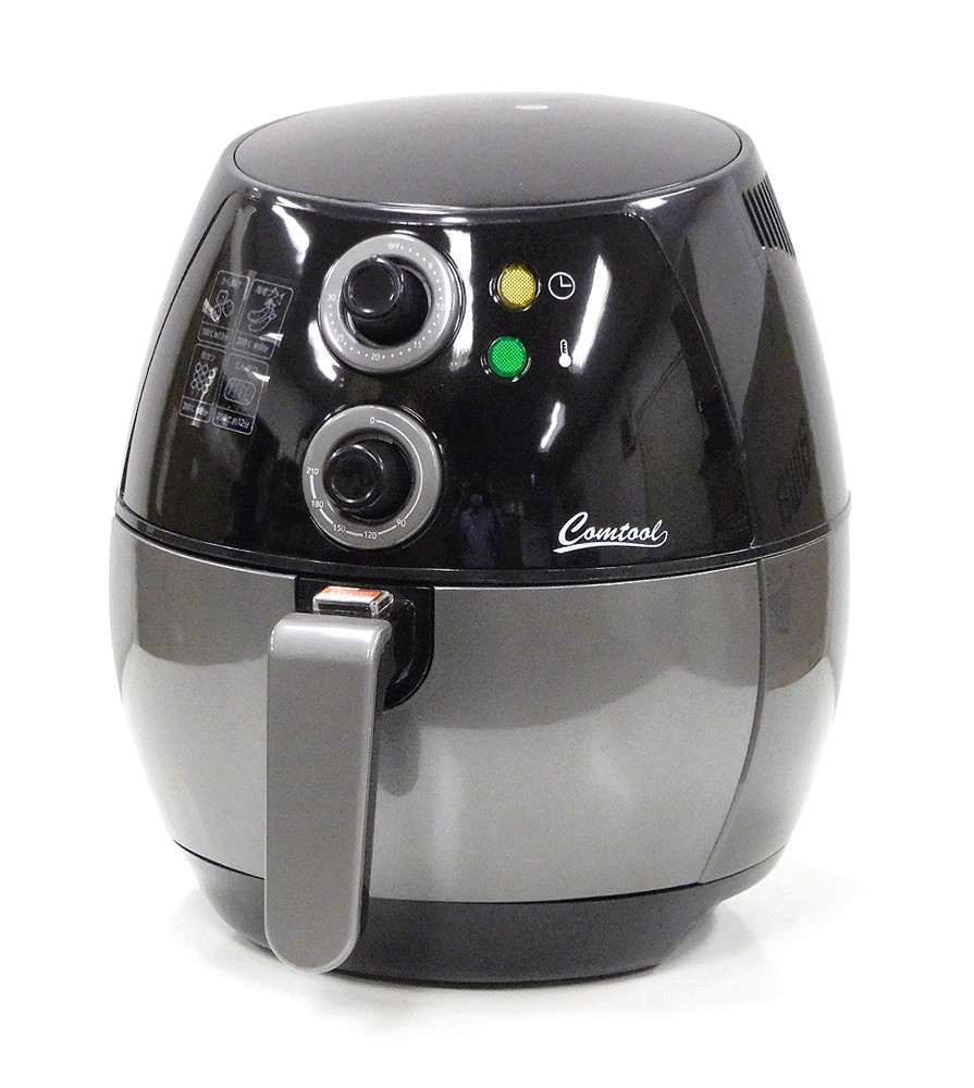 CBジャパン 【油を使わずに揚げ物ができる】 ノンオイルフライヤー TOM-01(中古品) 中古】CBジャパン ノンオイルフライヤー ブラック TOM-01