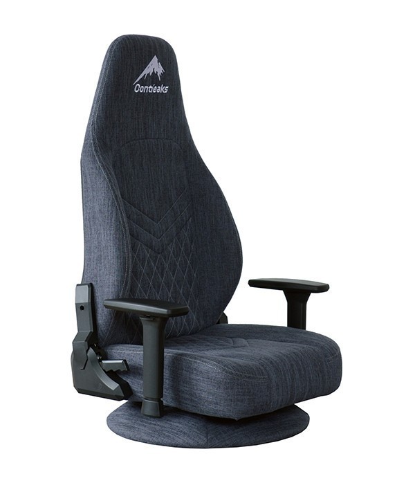 未使用品 関家具 ティトリス 座椅子 328751 グレー ゲーミング 関家具 コンティークス ゲーミングチェア 座椅子タイプ ティトリス