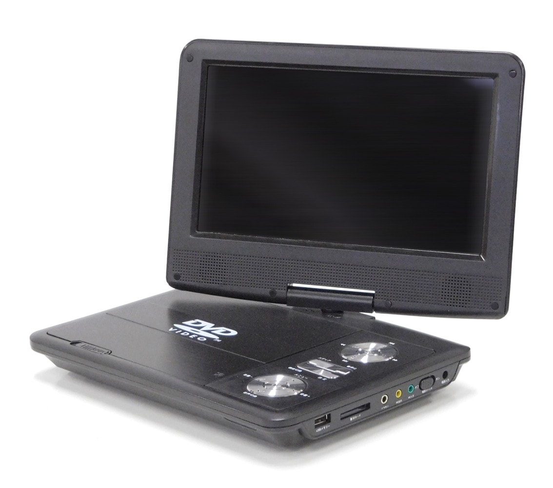 中古/再生品】7インチ ポータブルDVDプレーヤー PDVD-768TS