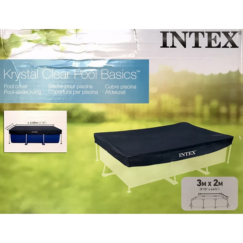 中古/未使用品】【送料無料！】INTEX インテックス プールカバー 