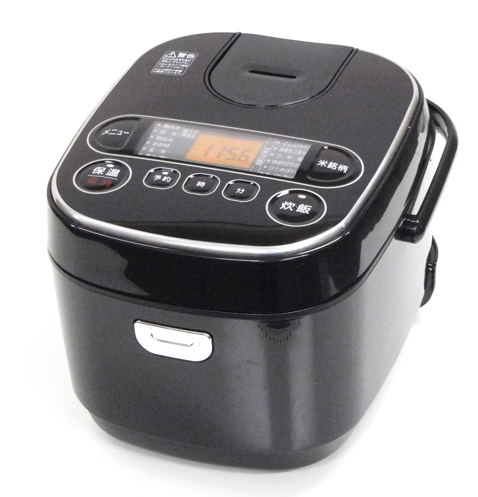 【未使用】アイリスオーヤマ RC-MA50AZ-B 5.5合炊き 炊飯器 中古】アイリスオーヤマ ジャー炊飯器 5.5合炊き ブラック 2021年製 RC