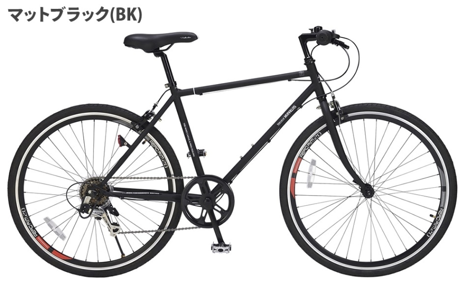 池商 MYPALLAS クロスバイク 26インチ シマノ製6段変速 M-605