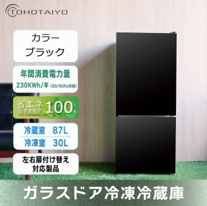 117L�����饹�ɥ���2�ɥ�������¢�ˡ�TH-SG117-BK���֥�å���TOHOTAIYO