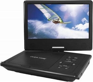 �ݡ����֥�DVD�ץ쥤�䡼 �ݡ����֥�ƥ�� 10.1����� �Хåƥ꡼��¢ �ե륻��DVD�ץ쥤�䡼 ���� ¿��ǽ ��󥻥� �ե륻�� OT-TVD10G OVER TIME