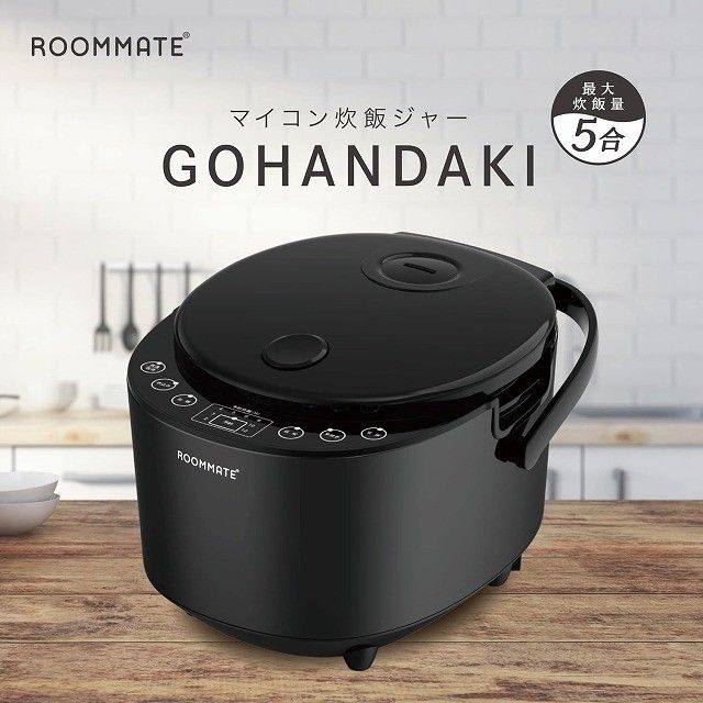 ROOMMATE��5��椭���Ӵ���ӥ��㡼��GOHANDAKI��RM-231H-BK���֥�å�
