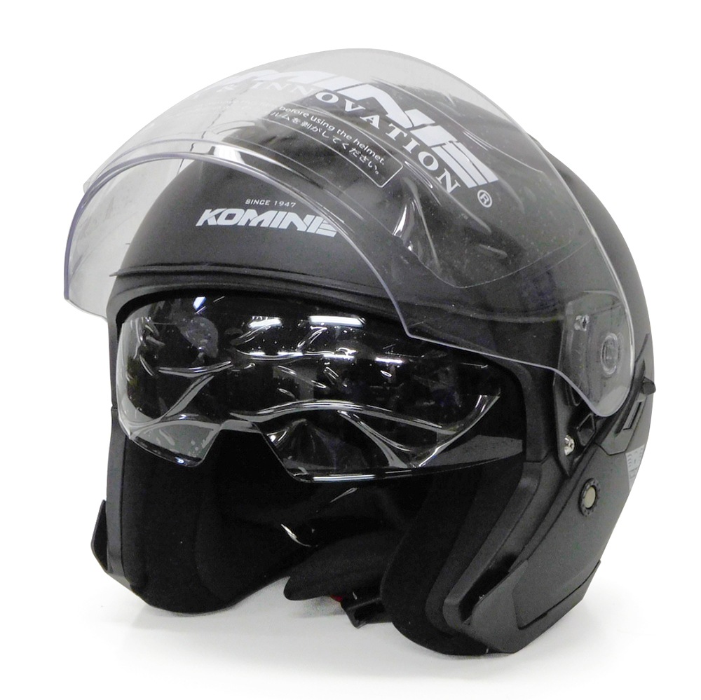 中古/未使用品】KOMINE FL コンポジット FRP バイク用ジェット  