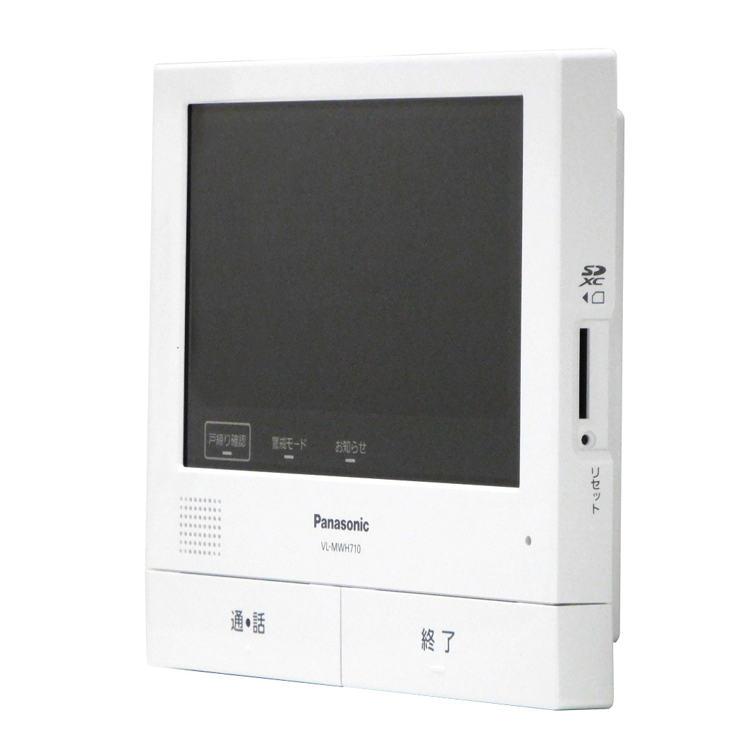 パナソニック テレビドアホン 電源コード式 スマホで「外でもドアホン  