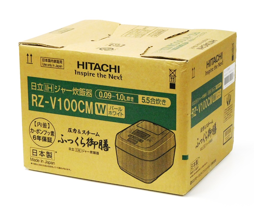 ��Ω IH���㡼���Ӵ� ���ϡ��������� �դä������ 1.0L(5.5��)�椭 �ѡ���ۥ磻�� RZ-V100CM(W)