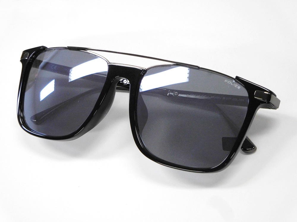 POLICE ݥꥹ ORIGINS EVO1 󥰥饹 SPLA37J 700X ֥å/᥿+֥롼