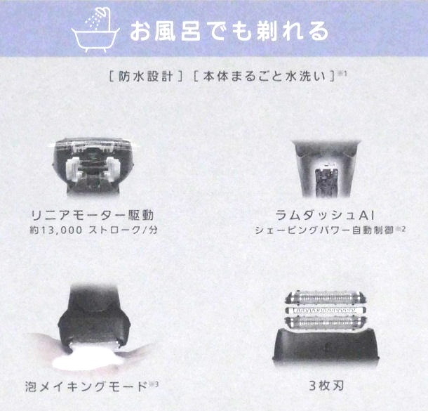 Panasonic ѥʥ˥å ŵС å 3 ֥å ES-LT2B-K Ϥǽ 󥺥С