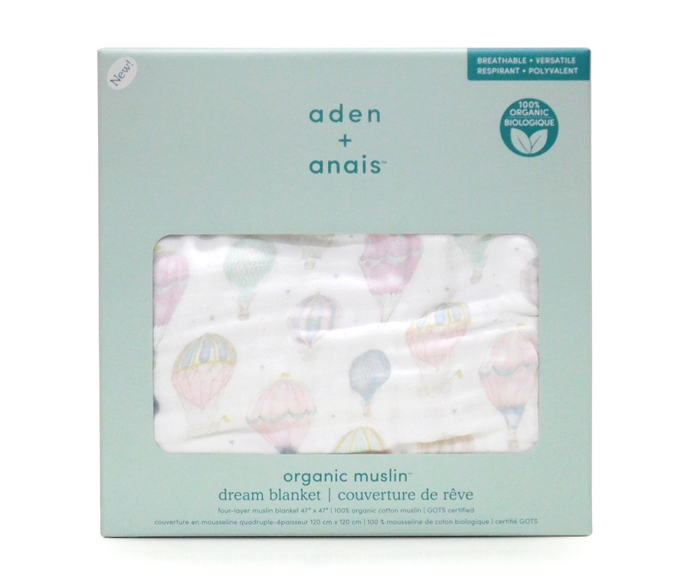 Aden And Anais Above The Clouds 【中古/未使用品】aden+anais エイデンアンドアネイ オーガニックドリームブランケット ベビーブランケット above the