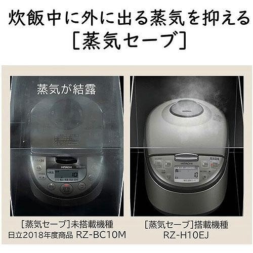 �ڿ��ʡۡ�����̵���� ��Ω/HITACHI ����IH���Ӵ� 5.5��椭 ����Ŵ����RZ-H10EJ-S ����С��᥿��å�