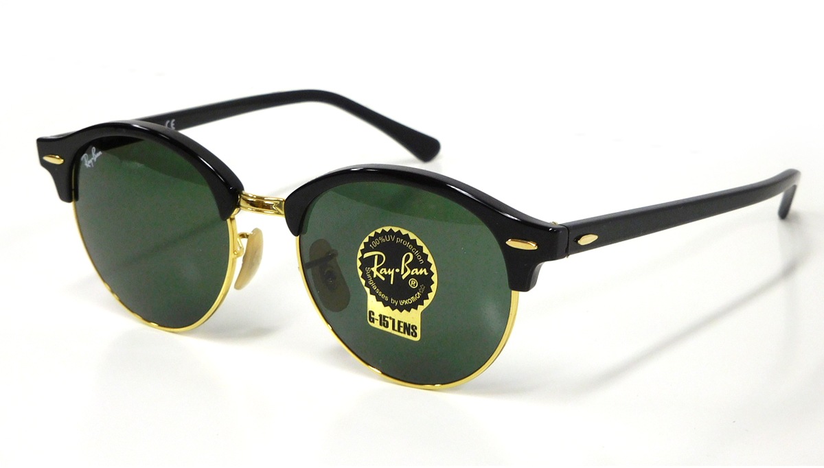 新品 送料無料 Ray Ban レイバン サングラス クラブラウンド Clubraound Classic Rb4246 Usフィット Rb4246 901 51 19 新品 ホビー ディスカウントショップ と るりーす