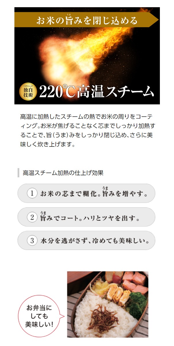 �ѥʥ��˥å� ��������IH���㡼���Ӵ� 5.5��椭 SR-STS100-W