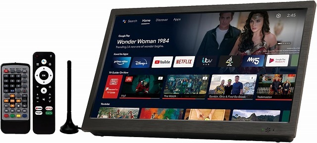 ほぼ新品］ 14インチ地デジチューナー搭載androidスマートテレビ