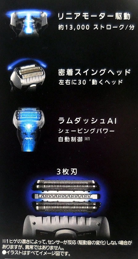 �ڿ��ʡۡ�����̵���� Panasonic �ѥʥ��˥å� ��󥺥������С� �����å��� 3��� ����Ϥ���� ����С� ES-CST8T-S