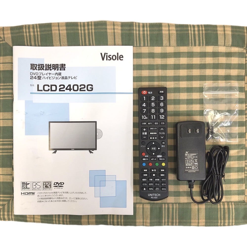 �ڥ����ȥ�åȡۡں����ʡۡ�����̵�����ۥ�˥ƥ���UNITECH�� Visole �ģ֣ĥץ졼�䡼��¢ 24V�� �ϥ��ӥ����վ��ƥ�� ���դ�HDDϿ�赡ǽ�б� LCD2402G���̳�ƻ�����졦�彣������Υ�� �����Բ�