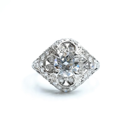 リング ダイヤモンド プラチナ リング