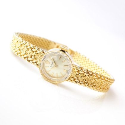 ロレックス ラウンドYGケース デザインブレスレット