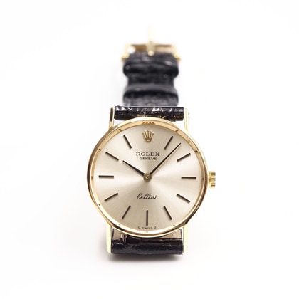 ロレックス チェリーニ ラウンドYGケース