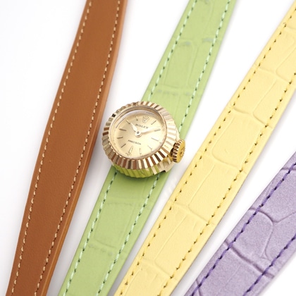 ロレックス カメレオン フルーテッドベゼルYGケース