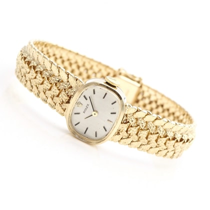 ロレックス ボリュームデザイン YGブレスレット