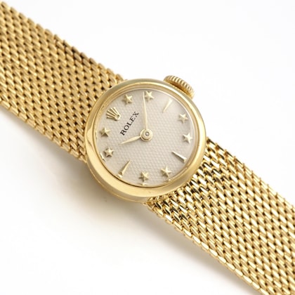 ロレックス カメレオン スターダイヤル ラウンドYGケース