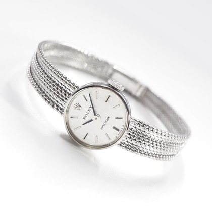 ロレックス テクスチャーダイヤル ラウンド WGケース ブレスレット