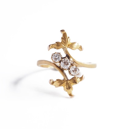 リング ダイヤモンド ゴールド リング