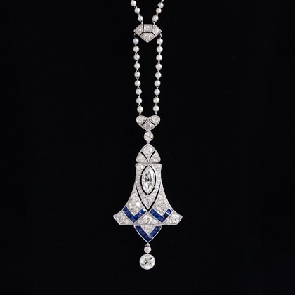ANTIQUE JEWELRY,サファイア | Shellman Ladies' Antique online