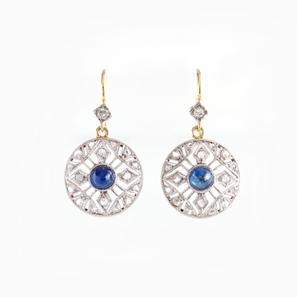 ANTIQUE JEWELRY,サファイア | Shellman Ladies' Antique online