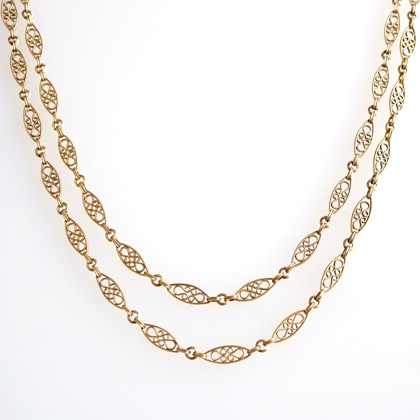 K shop アンシェヌマン アンティーク ネックレス イヤリング ANTIQUE JEWELRY,ネックレス | Shellman Ladies' Antique online