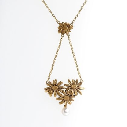 アンティークジュエリー アンティークネックレス アール・ヌーヴォー