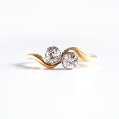 リング ダイヤモンド トワエモア アンティークリング