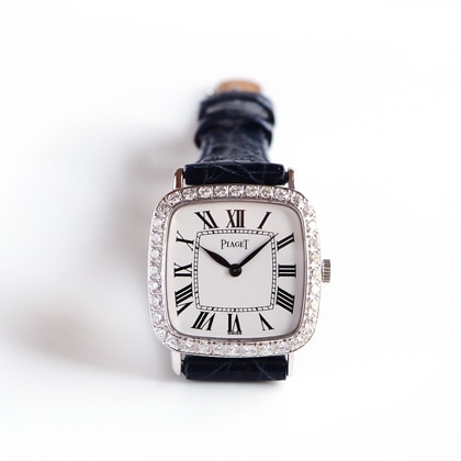 ピアジェ ダイヤモンドベゼル ホワイトゴールドケース