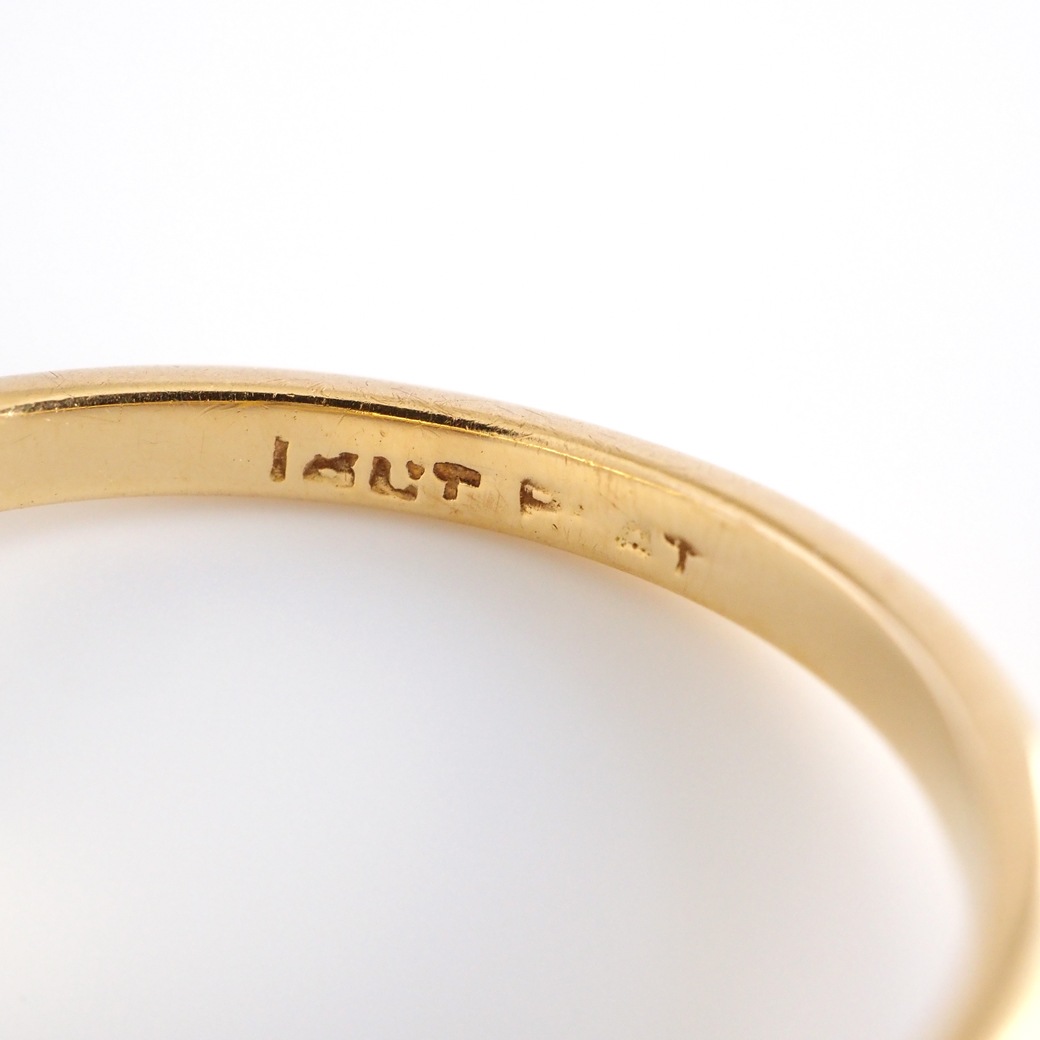 アンティークジュエリー リング ヘキサゴン ダイヤモンド アンティークリング