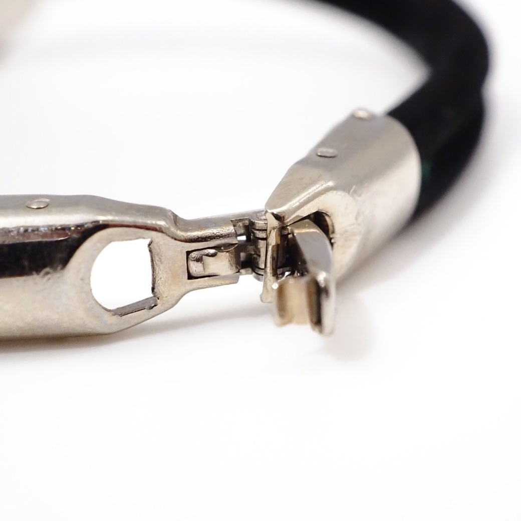 アンティークウォッチ ロレックス 王冠風ラグ ラウンド ホワイトゴールドケース コードブレスレット