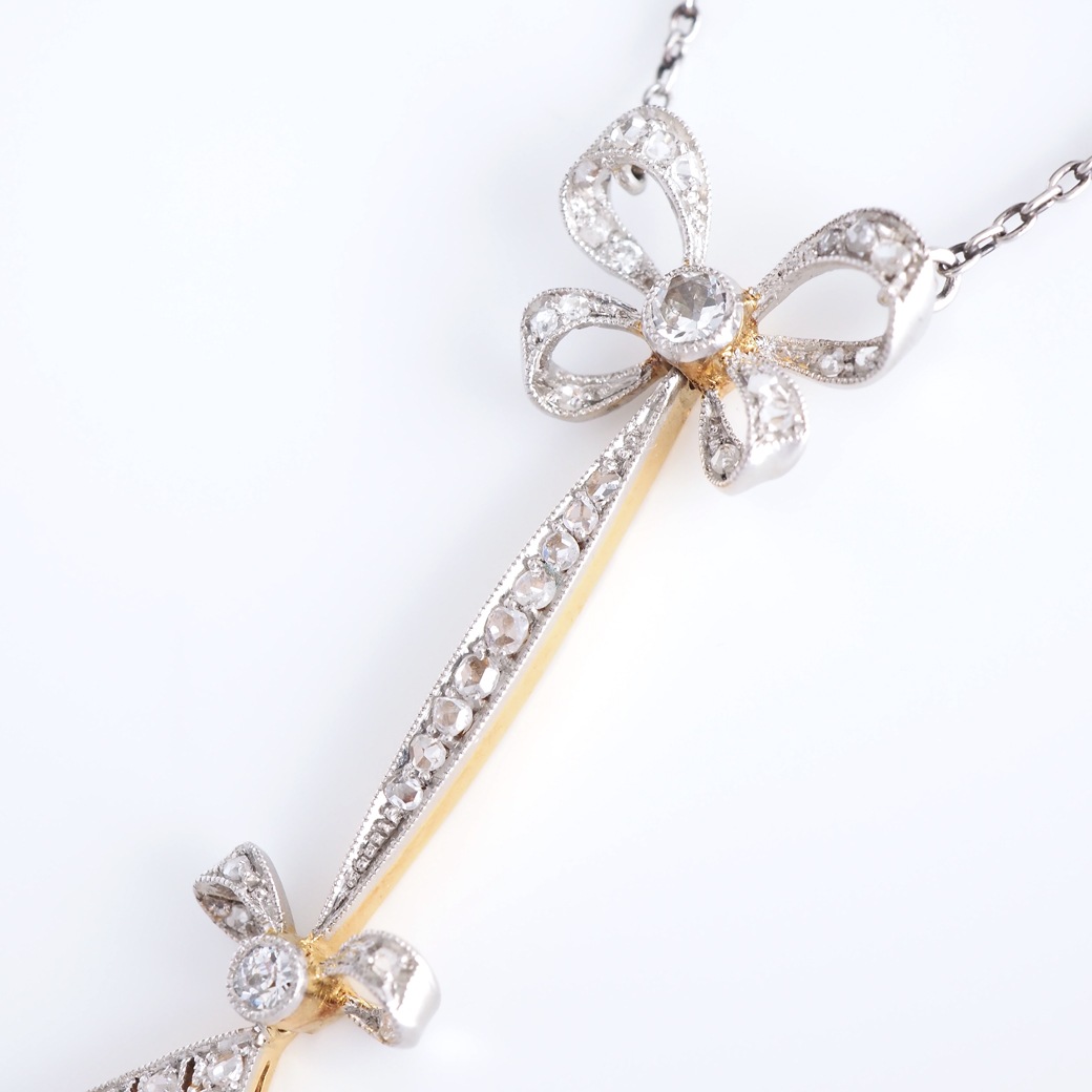 ⬇️アンティーク　ヴィンテージ　⭐︎ リボン　ネックレス 173191313_o1.jpg?