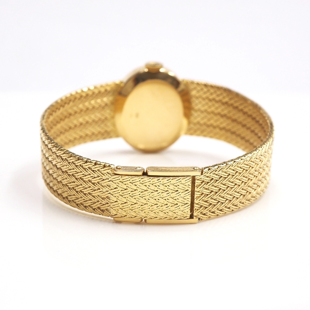 アンティークウォッチ ロレックス Orchid オーバル YGケース テクスチャブレスレット