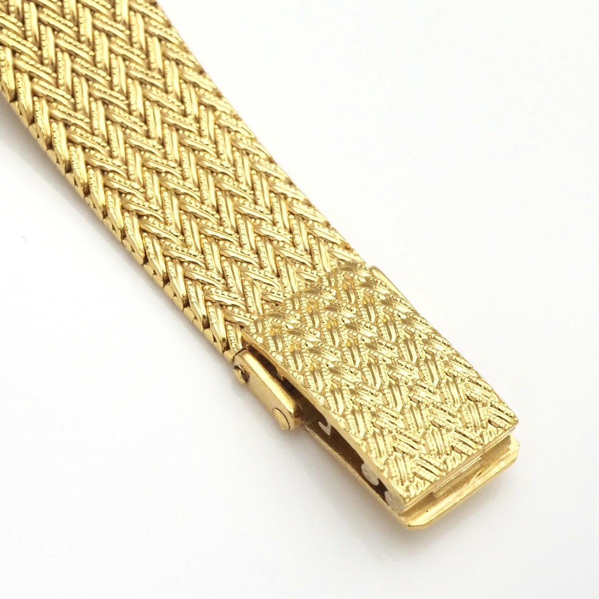 アンティークウォッチ ロレックス Orchid オーバル YGケース テクスチャブレスレット