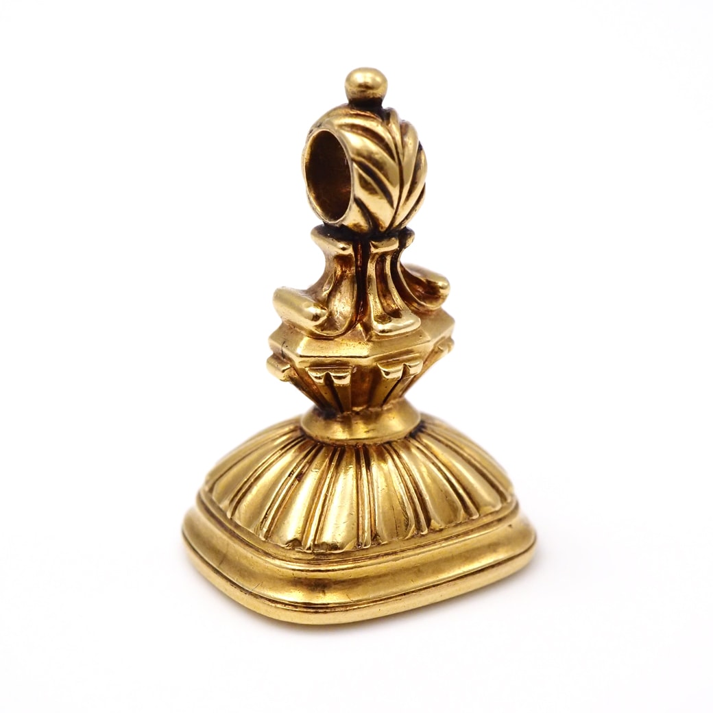 アンティークジュエリー その他ジュエリー ブラッドストーン インタリオ フォブシール