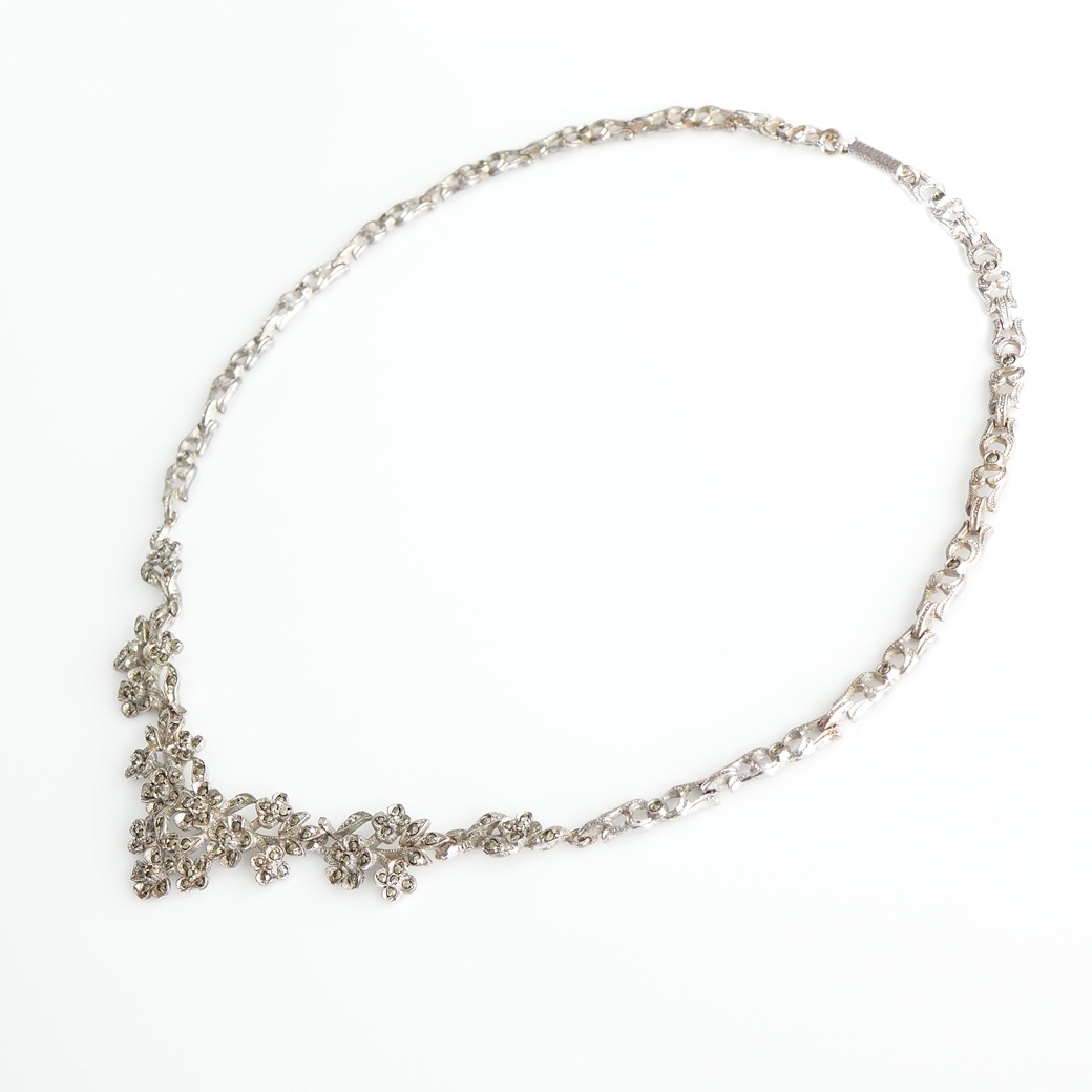 イギリス　アンティーク　マルカジット　ネックレス イギリス アンティーク マルカジット ネックレス