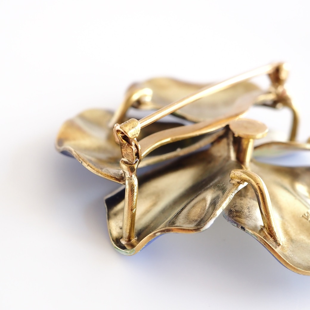 アンティークジュエリー アンティークイヤリング&ピアス パンジー