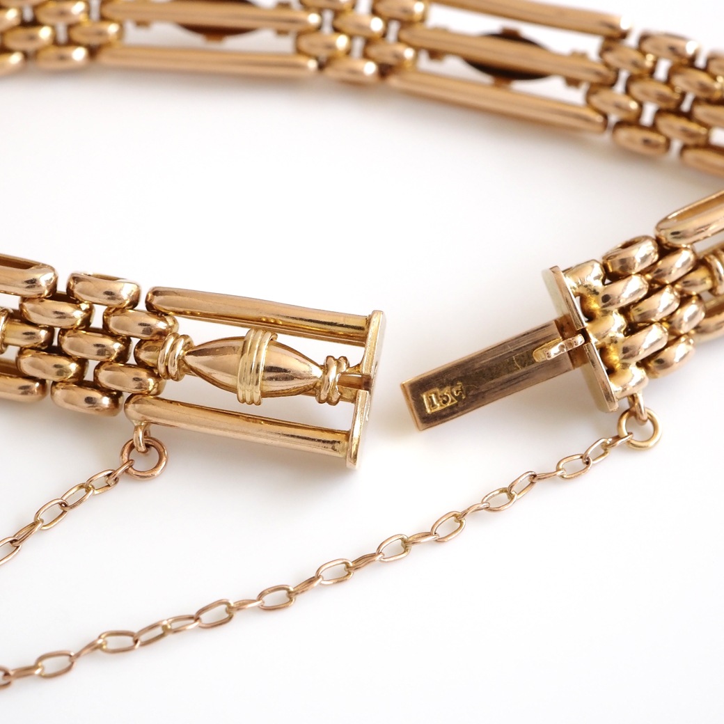 アンティークジュエリー ブレスレット ゴールド アンティークブレスレット