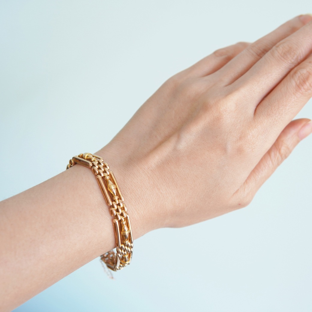 アンティークジュエリー ブレスレット ゴールド アンティークブレスレット