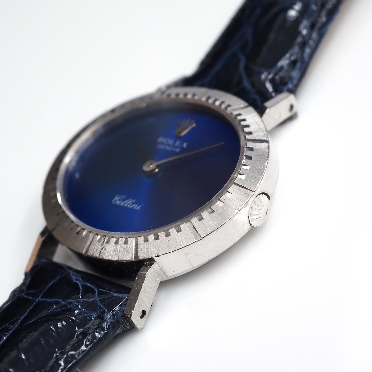 アンティークウォッチ アンティークロレックス チェリーニ ブルー